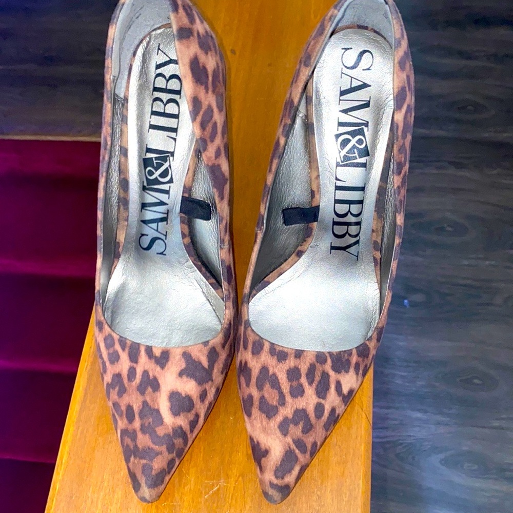 Leopard sexy heels
